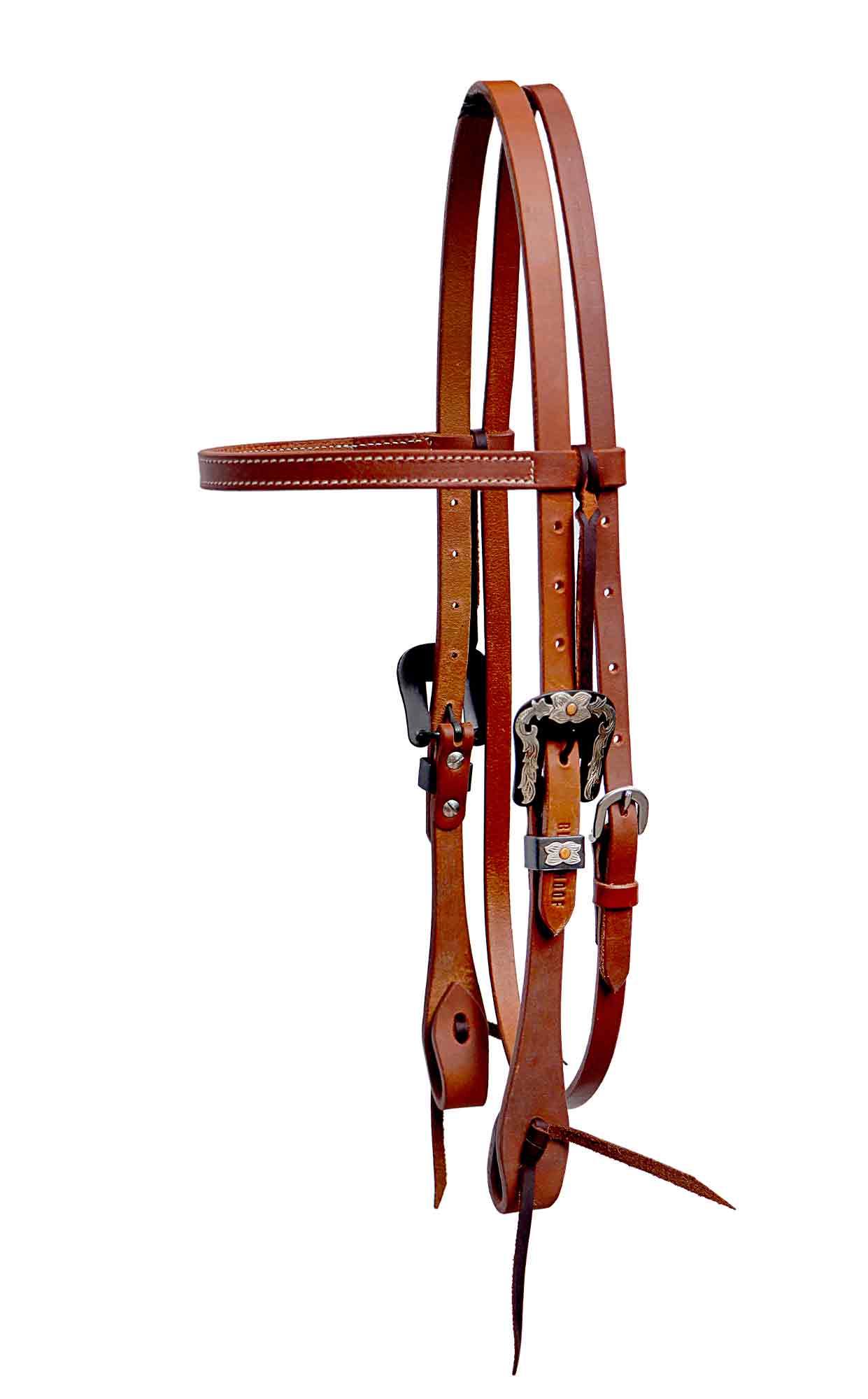 Handcrafted Designer Hardware Working Tack Headstall