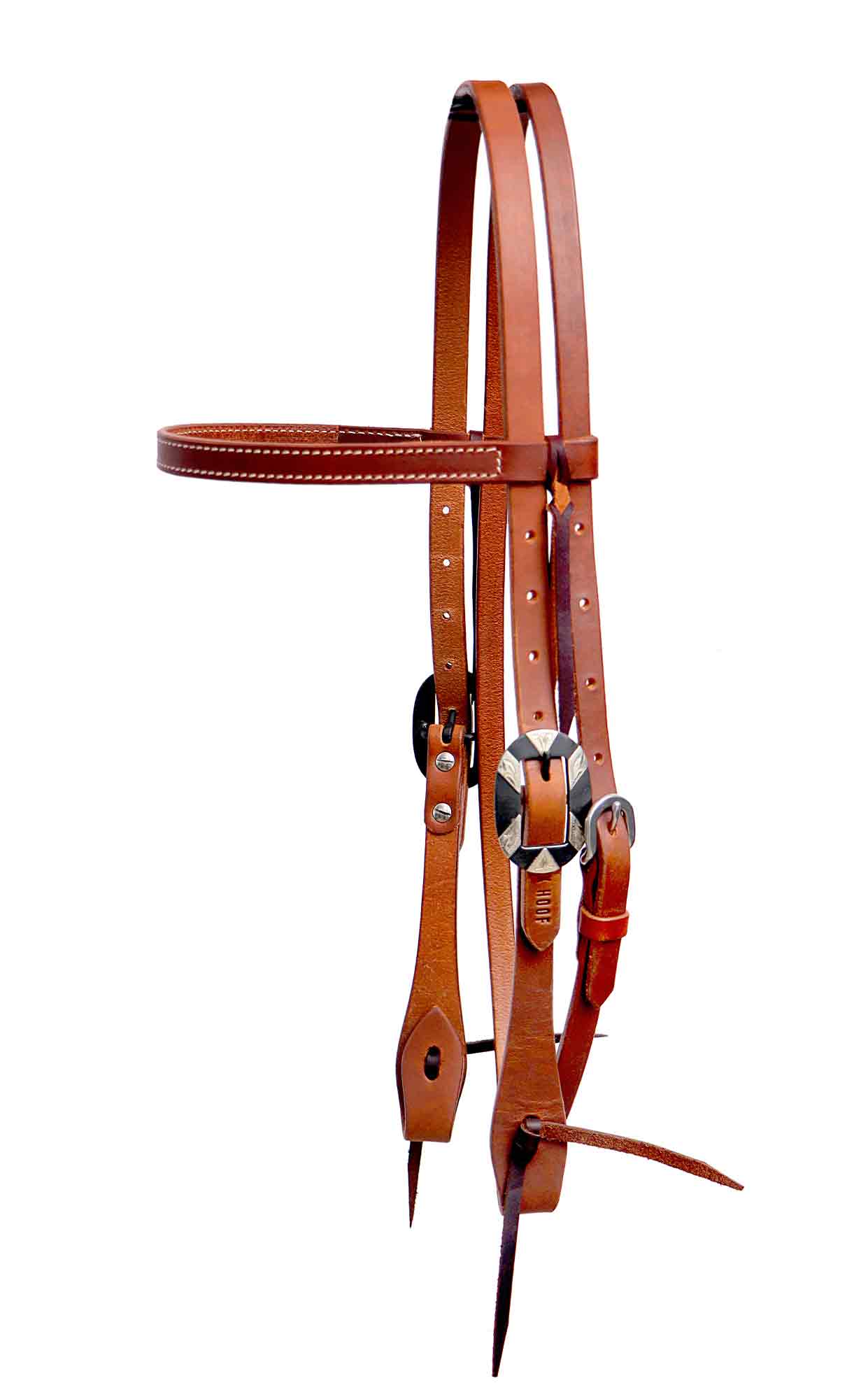 Handcrafted Designer Hardware Working Tack Headstall