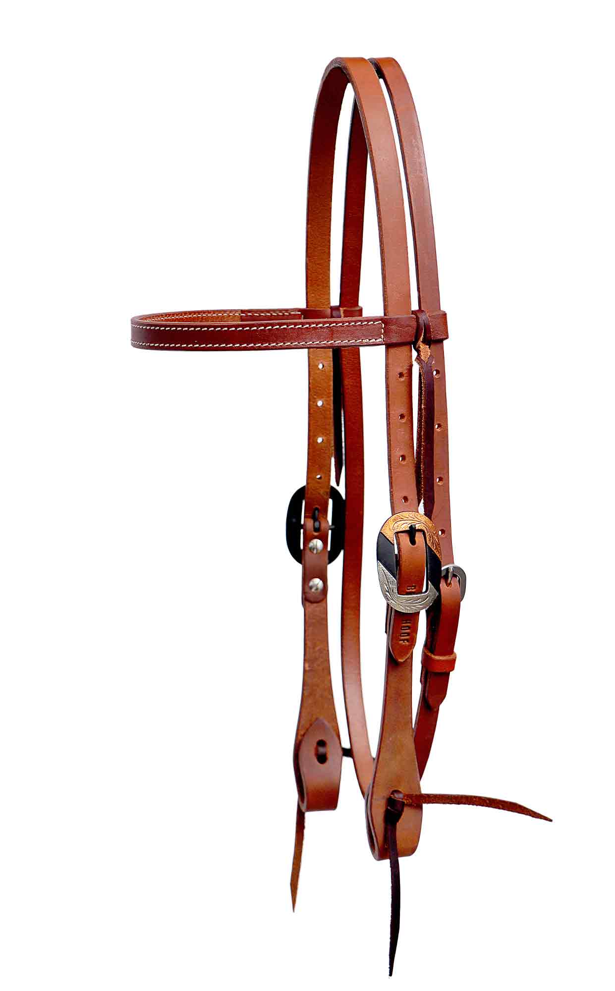 Handcrafted Designer Hardware Working Tack Headstall