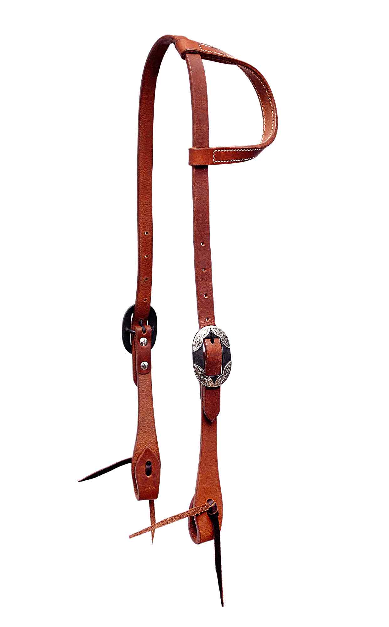 Handcrafted Designer Hardware Working One Ear Headstall